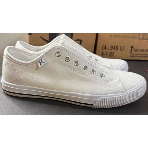 Hurley Chloe Slip-On Classic Staple White Shoe W Size 8M - Picture 2 of 6